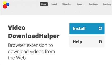 mozilla video downloader|Video DownloadHelper